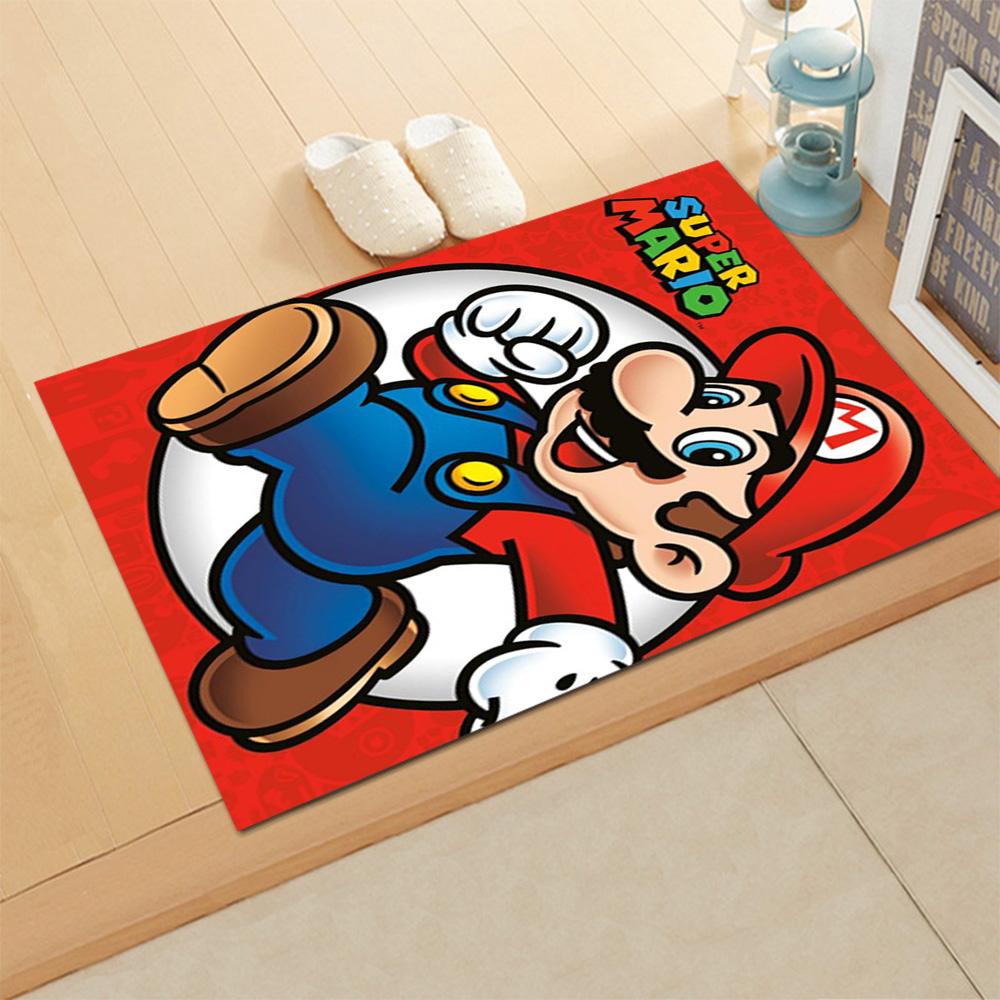 Super Mario Adventure for Living Room Rug, Bedroom, Study Room, Hallway Decoration, Perfect for Home Decoration or Holiday Gifts