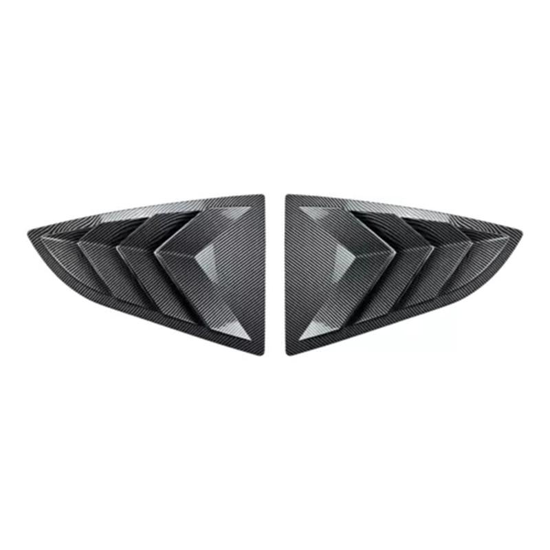 For Toyota GR86 Subaru BRZ   2024 2025 ABS Rear Window Louver Scoop Cover Side Vent Trim Car Adhesive Accessories Parts
