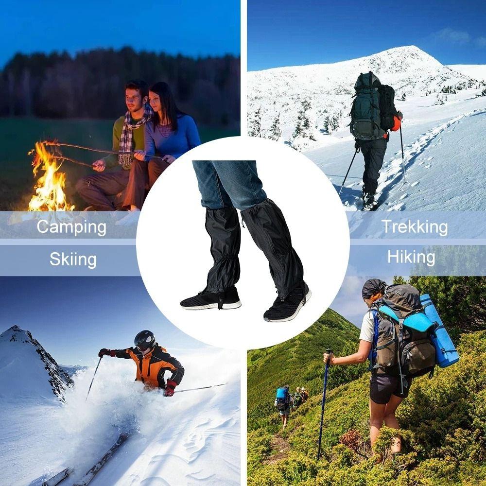 Legs Protection Leg Covers Waterproof Leg Warmers Ski Boot Leg Gaiters  Winter Tourist