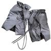 Women Winter Padded Puffer Leg Warmers for Outdoor and Sports Adjustable Drawstring Split Flared Boot Covers Cuffs Socks