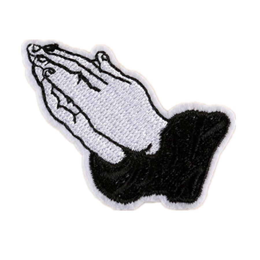 Embroidery label rainbow lipstick cloth logo badge clothing accessories European and American style patch sticker embroidery cloth sticker