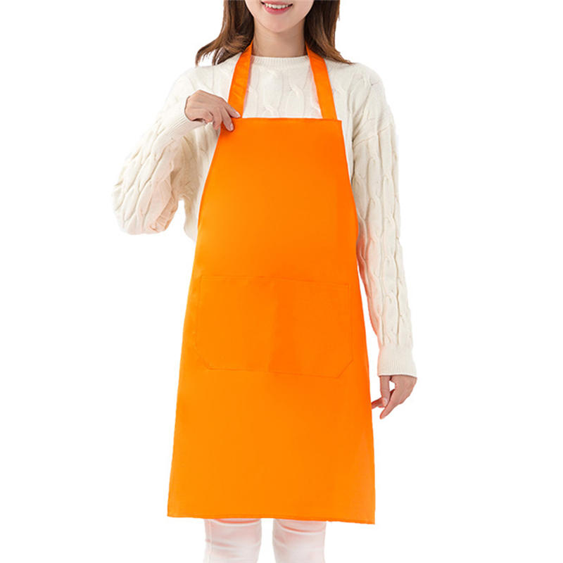Women Men Cooking Kitchen Apron Solid Color Chef Waiter Coffee Shop BBQ Hairdresser Sleeveless Antifouling Aprons