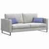 Sofa Cushions 2 Pcs Denim Blue 50 X 30 Cm Fabric