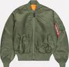 Зимняя куртка Alpha Industries MA-1 Heritage (100101) sage green (100101-01)