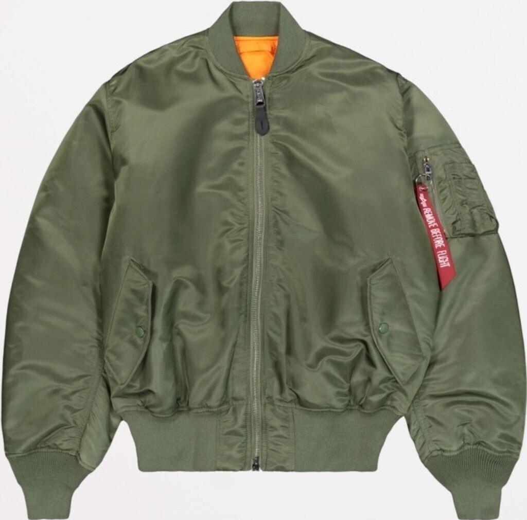 Зимняя куртка Alpha Industries MA-1 Heritage (100101) sage green (100101-01)