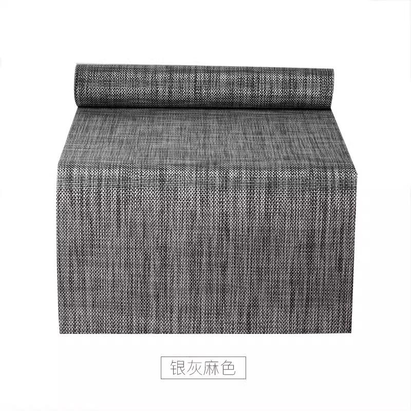 

Дорожка для стола из ПВХ в японском стиле, коврик для чайного столика Gongfu, современный минималистский стол, гостиная Personality Home 30X135cm