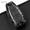 ABS Carbonfaser-Stil Auto Schlüsselhülle Abdeckung für Ford Focus 3 4 St Mondeo Mk3 Mk4 Fiesta Fusion Kuga Geschützte Schale Zubehör