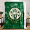 Ferencvaros 125th Anniversary Print Blanket Soft and Cozy Perfect for the Living Room Bed Sofa or a Nap,gift