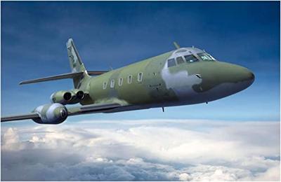 Roden 1/144 schaal US Air Force Lockheed C-140A Jetstar Radio Observatievliegtuig Plastic Modelbouwkit RE14316