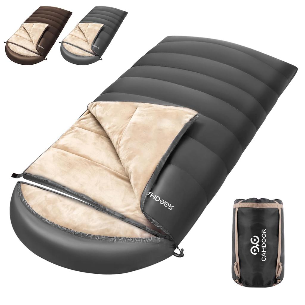 CAMDOOR Winter Sleeping Bag Hat Sleeping Bag with Insulation for the 230T Waterproof and Includes Storage Comfort Temperature Range to Compact and