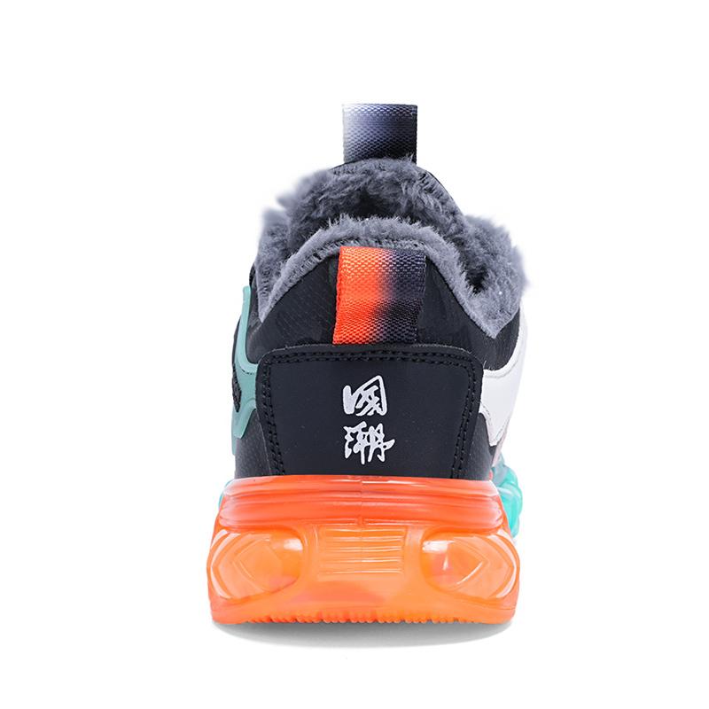 Winter Plus Samt Mädchen Kinder Sneakers Baumwollschuhe Sneakers PU Wasserdicht Warm Ultraleicht Jungen Schnee Sneakers