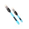 Multipurpose Cleaning Brush Kit Including Soft and Hard Bristles for Safe Scrubbing on Car and Household Items