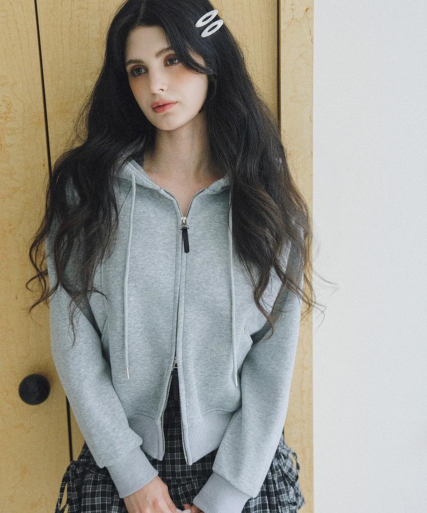 Koolkitten Two-Way Zip Essential Hoodie