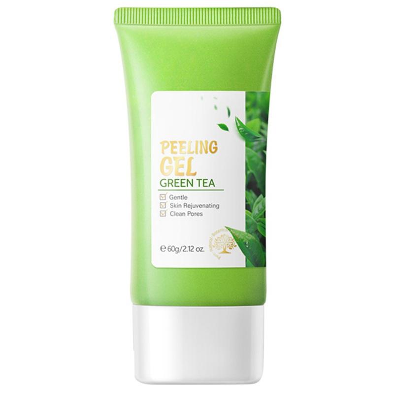 

Пилинг-гель Нежный отшелушивающий уход за кожей Удаляем омертвевшую кожу с зеленым чаем