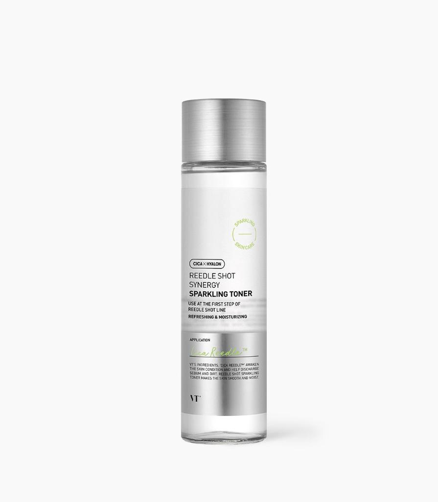 VT Reedle Shot Synergy Sparkling Toner Exfoliating & Hydrating Facial Toner 150ml