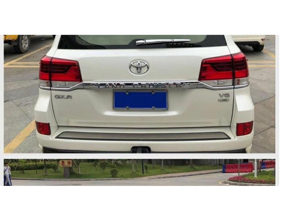 Compatible Rear Middle Roof Spoiler for 2008-2024 Toyota Land Cruiser LC200/FJ