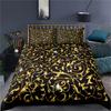 23pcs Bedding Set Luxury Duvet Cover Set Home Decor Bed Set Golden Duvet Cover  Comforter Cover with Pillowcase Full Queen Size