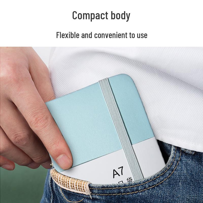 A7 Compact Thick Pocket-Sized Mini Notebook
