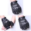 Special Forces Men Leather Half Finger Gloves For Cycling And Tactical Sports