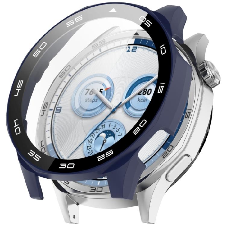 Full Coverage Smartwatch Case Scale Engraves Smartwatch Protections Integrated Screen Protector Suitable for Watch GT5