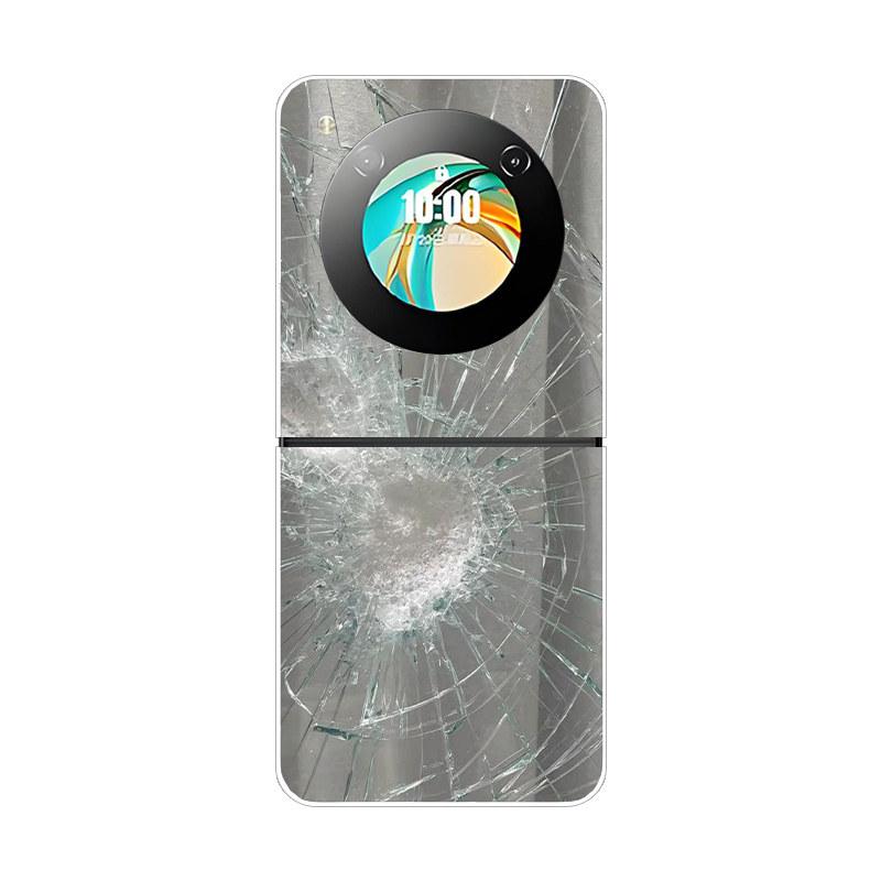 Phone Case For ZTE Nubia Flip Funda Coque For ZTE Libero Flip NubiaFlip Transparent Shockproof Hard PC Shell A304ZT Clear Capa