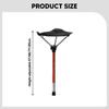 Camping Folding Stool Chair Collapsible Compact Outdoor Lightweight Telescoping Slacker for