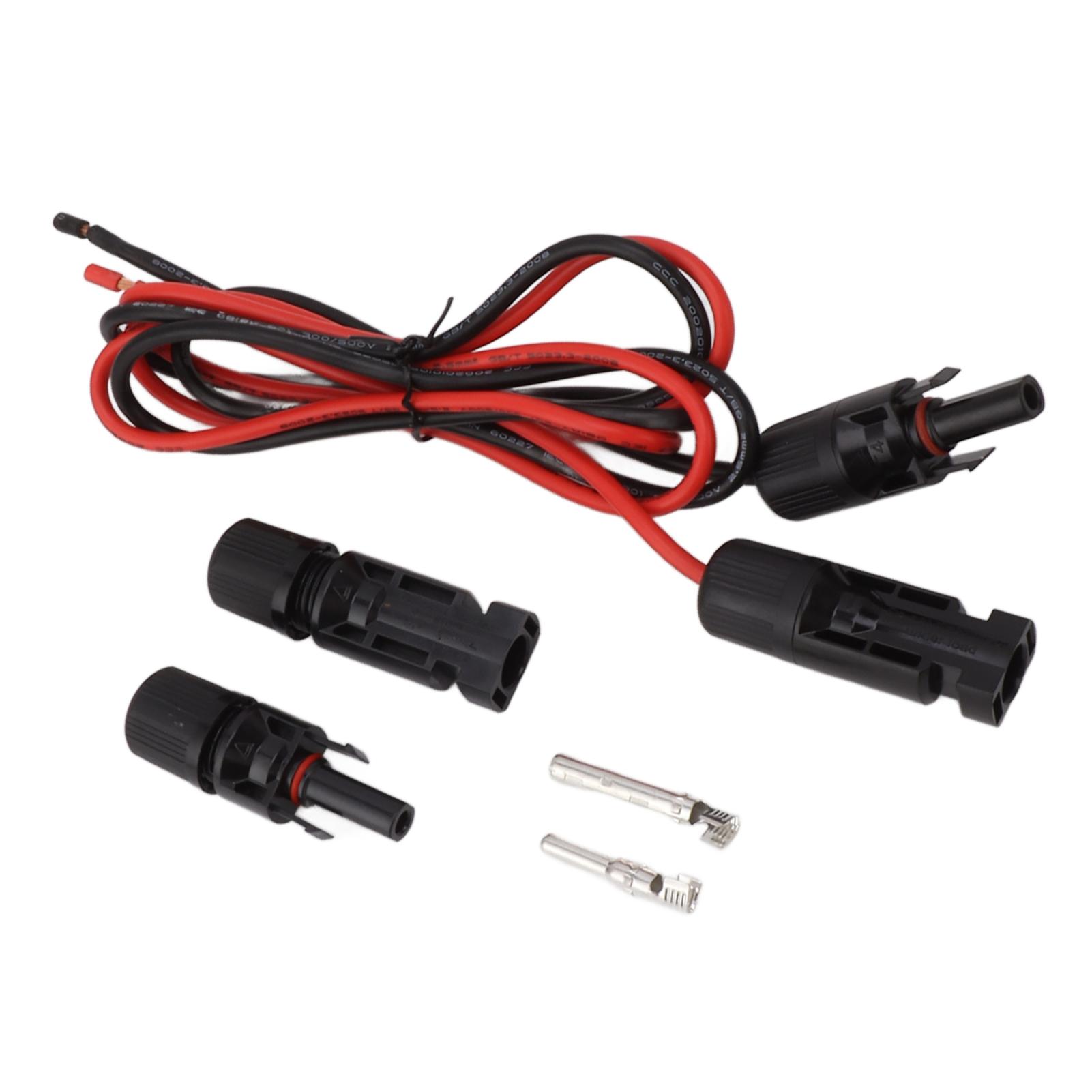 

Solar Charge Cable Extension Wire Solar Connector Adapter Cable for RV Solar Panel Portable Power Station Solar