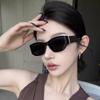 Chic Curved Lens Cat Eye Sunglasses: Unisex Cool Street Style