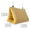 Hanging Pet Bird Cage Swing Parrot Tent Bed Cute Birdcage Perch Stand Swing Toy