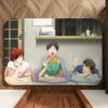 Anime Monthly Girls Nozaki-kun Floor Mat Soft Flannel Floor Mat  Suitable for Entryways, Living Rooms, Bedrooms, and Bathrooms