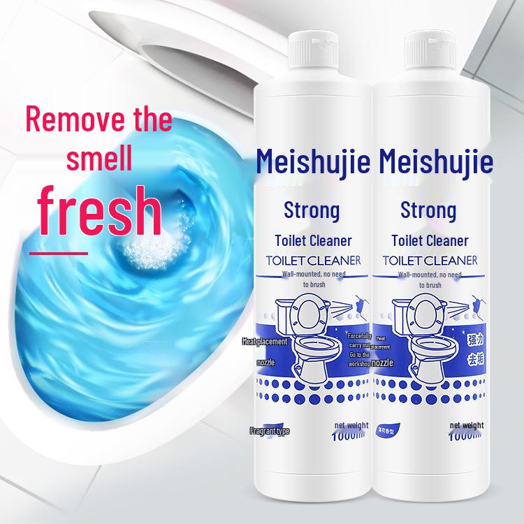 Meishujie Toilet Cleaner 1000ml, 2-Pack