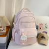 Schoolbag Korean Version 1011 Versatile Large-capacity Schoolbag Female Campus Style Female Junior High School Student College Student Backpack