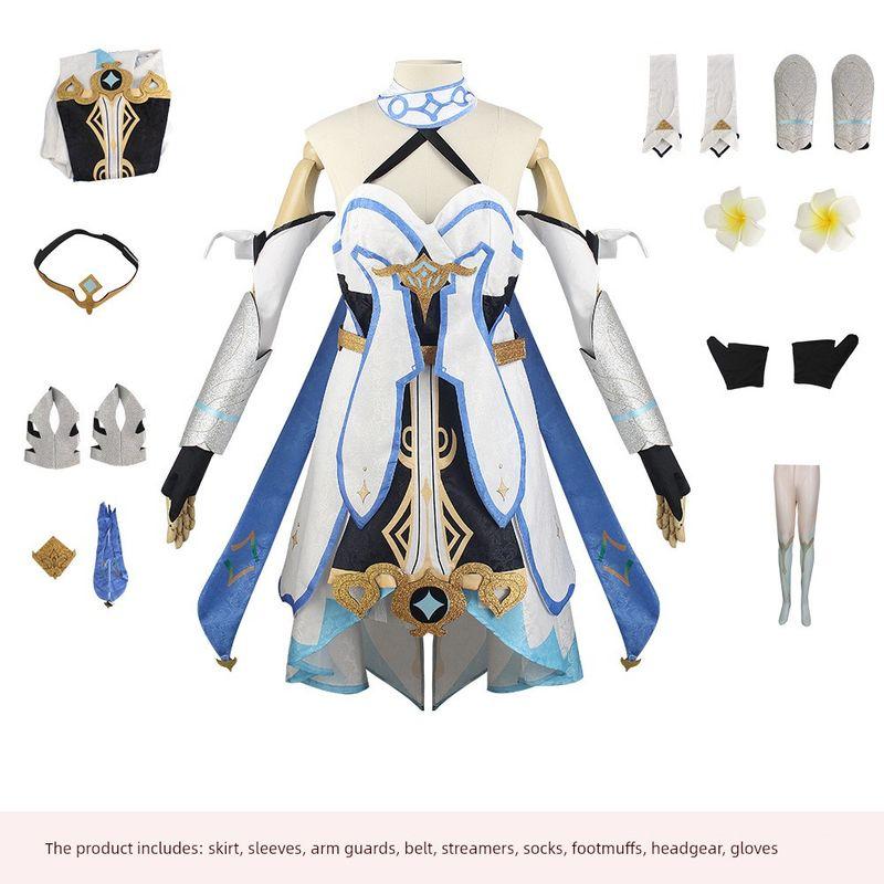 Traveler Fluorescent Cosplay Full Set Game Mihoyo Cosplay Costume Traveler Fluorescent Cosplay Outfit