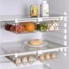 Transparent Food Storage Box Fresh Keeping Slide Drawer Style Box Rack  Kitchen Organizer