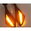 LEDS Arrow Turn Signal Integrated Rearview Sport Mirror For Suzuki GSF600S GSF1200 1200S BANDIT Motorcycle Mirror
