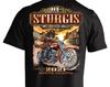 2021 Sturgis Motorcycle Rally 81. Rocznica Koszulka Wild Bill (NADRUK NA PLECACH)