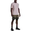Under Armour RUSH Set In Sleeve T Shirt Men's Limestone White 1370441-279