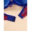 Sutien Push-Up cu Balene, Stil Francez, din Dantelă, pentru Femei