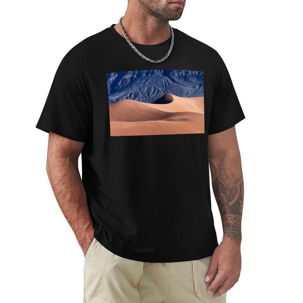 Sunrise over Mesquite Flat Sand Dunes TShirt Ultra Soft Breathable Tee Top