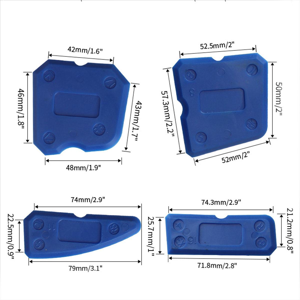 

Набор инструментов для герметизации швов из 2/4 предметов, силиконовый герметик, шпатель, скребок, инструменты для ремонта кромок, очиститель кромок напольной плитки