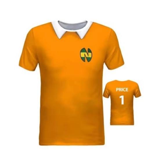 Captain Tsubasa Wakabayashi Price GK Goalkeeper Football Soccer T-Shirt Polo Jersey Japan Cartoon Animation Print Quick Dry Vintage Short Sleeve