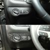 Kohlefaser Scheinwerferschalter Knopf Abdeckung Zierleiste für Dodge Charger/Challenger 15+