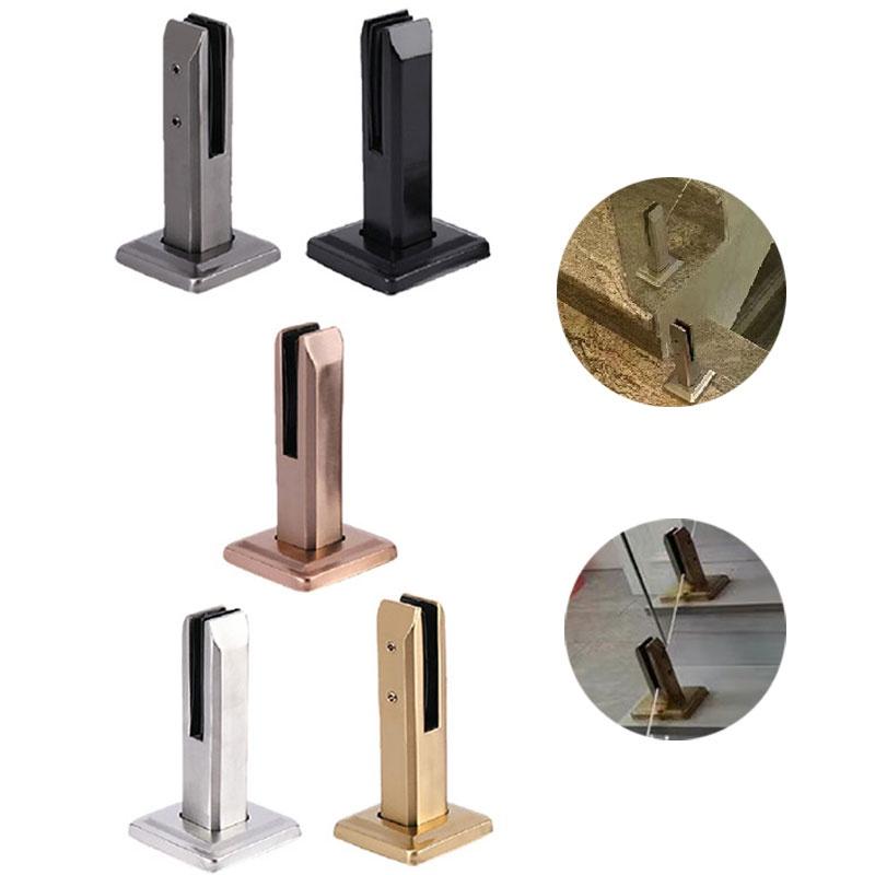 Modern And Minimalist Glass Clamp For Loft And Staircase 304 Stainless Steel