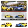 Hot Wheels Premium 2-Pack 99 Honda Civic Type R (EK9) / Honda Civic Type R Vehicle Toy Miniature Car for Ages 3 and Up, Multi-Purpose, JBL00