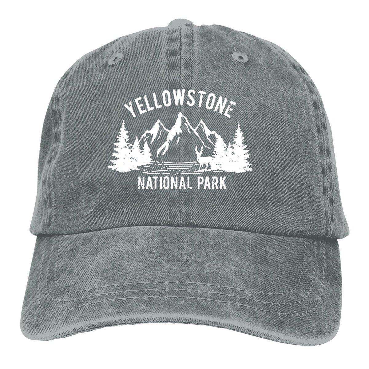 

Novelty Baseball Cap Unisex Hats Women Visor Protection Snapback Yellowstone National Park Caps One Size