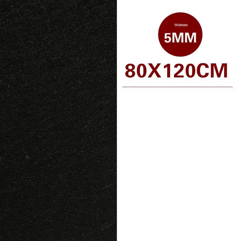 Calligraphy Felt Pad - 5MM Thick Rice Grid Cloth in Black, White, Grey - Ideal for Students