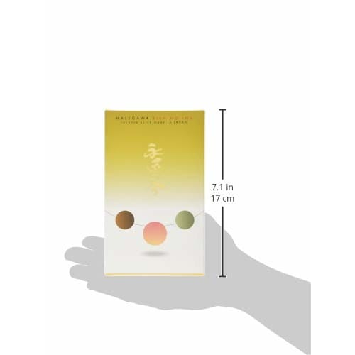 Hasegawa Buddhist Altar Incense, "Eternal Now," Premium Agarwood, Sandalwood, Tea, Short Rose