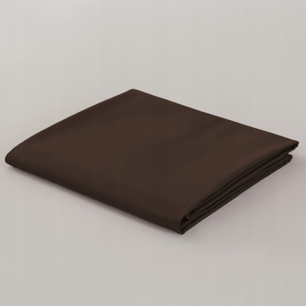 Traditional 100% cotton fitted sheet 200x200 brown