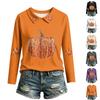 Top Casual da Donna a Manica Lunga con Scollo 2026 - Moda per l'Uso Quotidiano