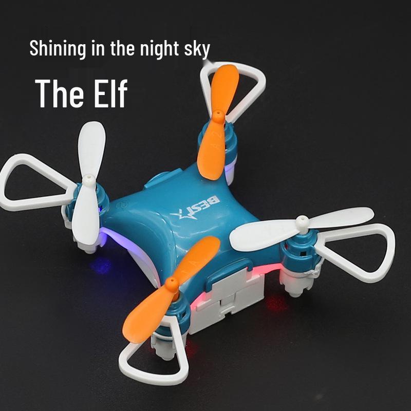 Compact Children's Mini Drone: Fixed-Height Quadcopter Remote Control Toy